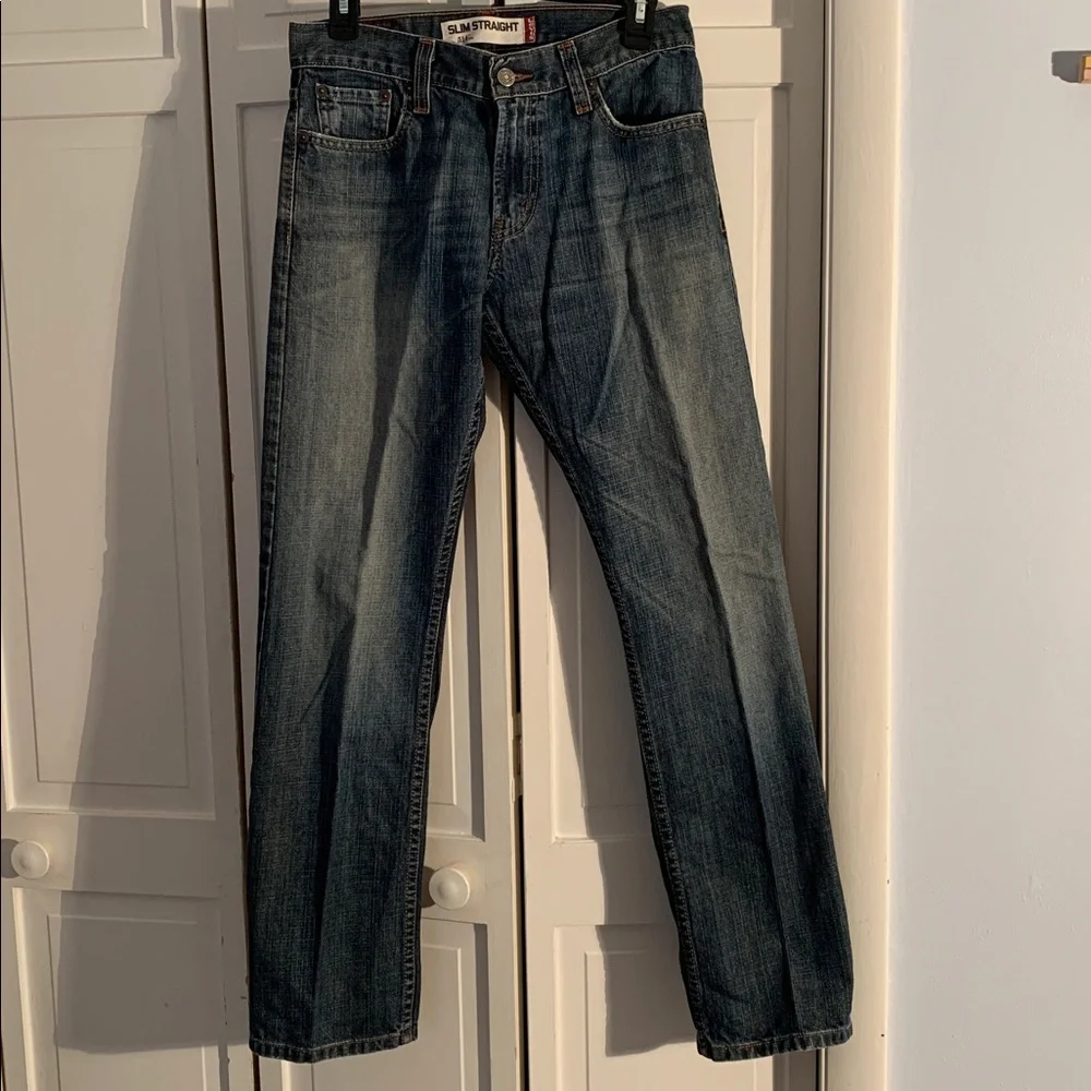 Levi's 514 29 x 30 Slim Straight Leg Men's Jeans EUC